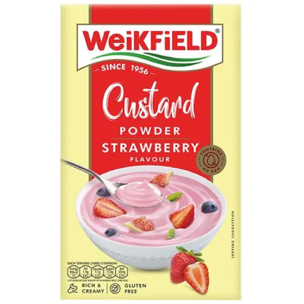 75G Weikfield Custard Powder Strawberry ShopIndianProductsa