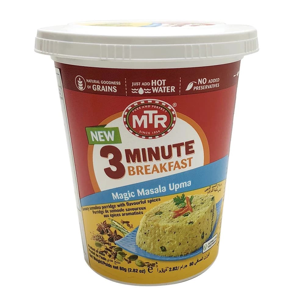 80 G Mtr 3 Minute Masala Upma Cup ShopIndianProductsa