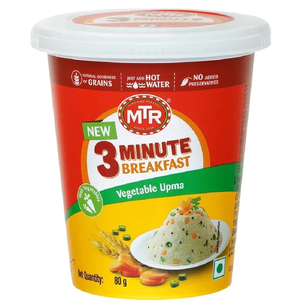 80 G Mtr Cup Vegetable Upma ShopIndianProductsa