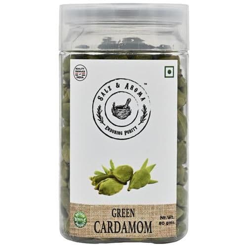 80 G Pet Jar Salz Aroma Green Cardamom ShopIndianProductsa