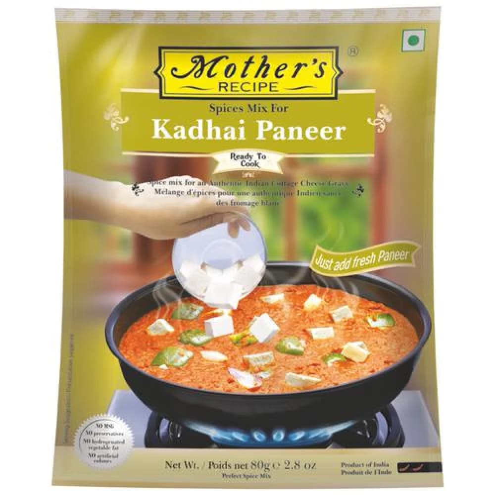 80 G Pouch Mothers Recipe Mothers Recipe Mix Kadhai Paneer 80 G Pouch ShopIndianProductsa