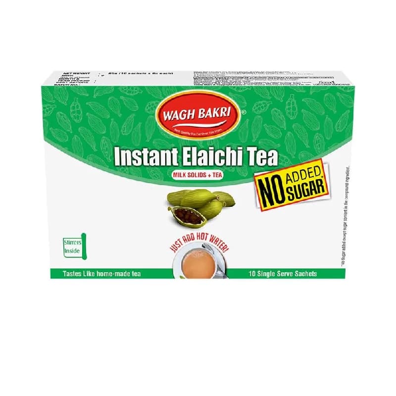 80 G Wagh Bakri Elaichi Instant Chai Tea Premix Powder ShopIndianProductsa