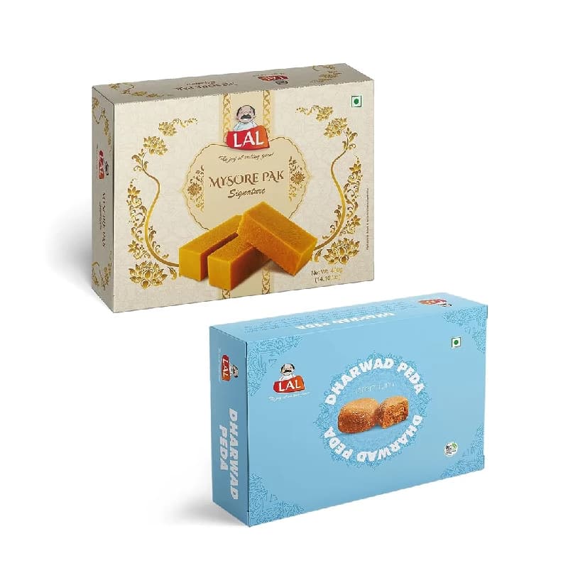 Mysore Pak Signature and Dharwad Peda — 800 g