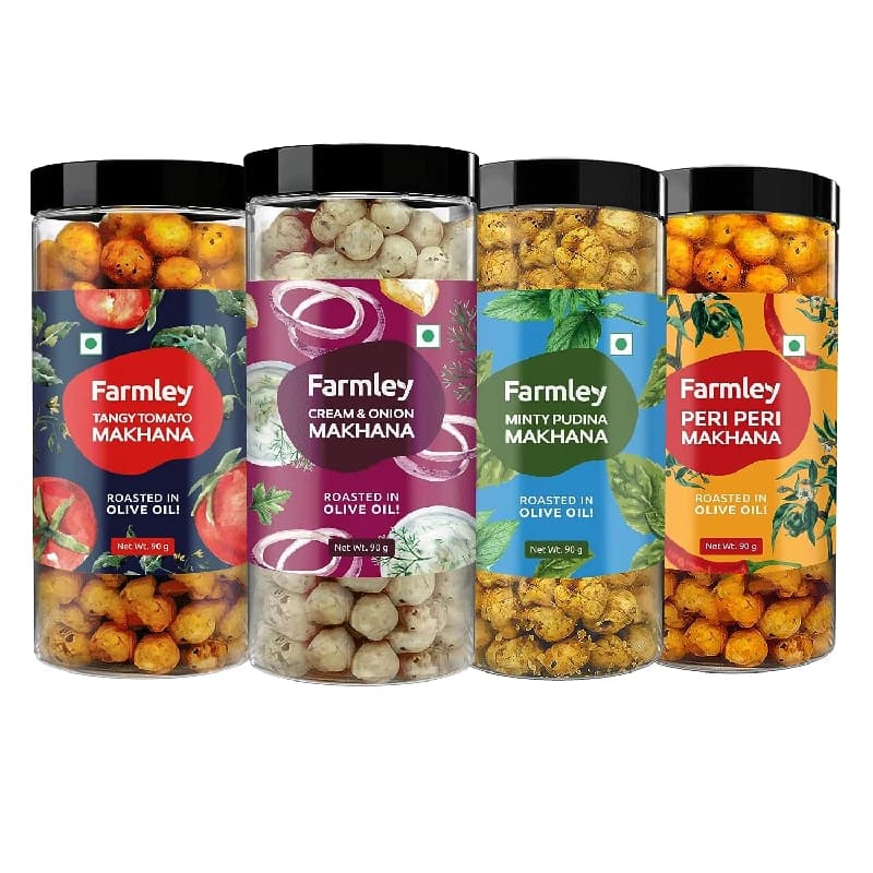 Makhanawalas Farmley Roasted Makhana Combo — 4