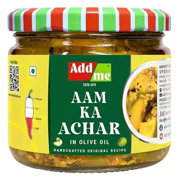 Add Me Mango Pickle in Olive Oil, 300 g-Main image