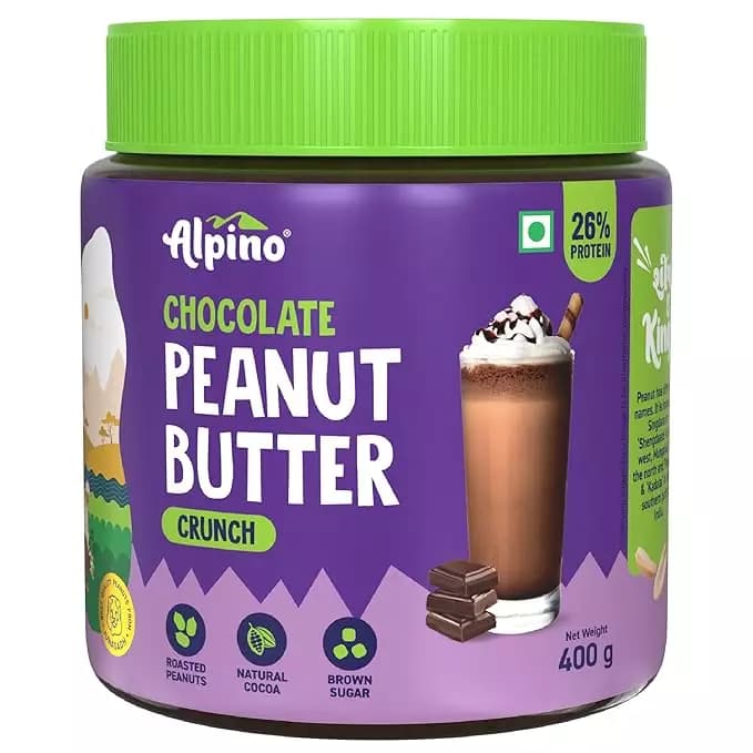 Alpino Chocolate Peanut Butter Crunch,400g-Main image