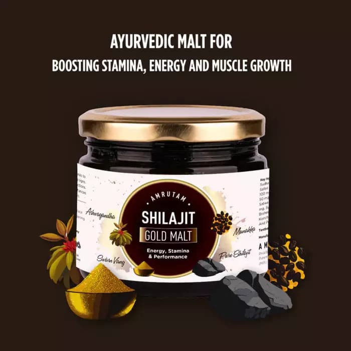 Amrutam Shilajit Gold Malt,400g-Main image