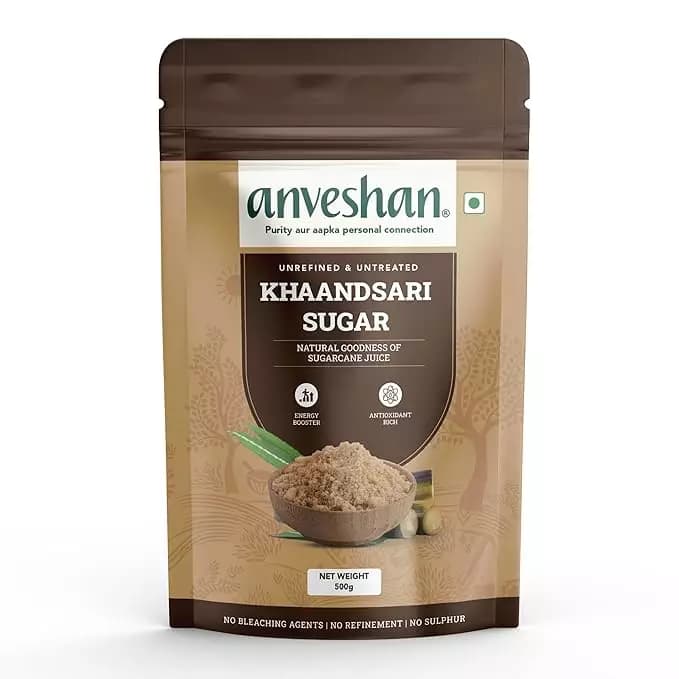 Anveshan Artisanal Khaandsaari Sugar,500g-Main image