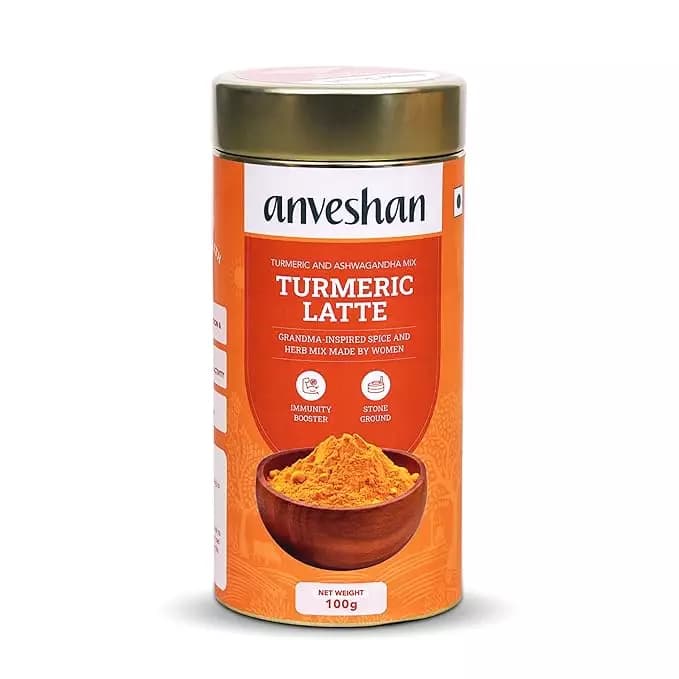 Anveshan Turmeric Latte Ashwagandha Mix,100g-Main image