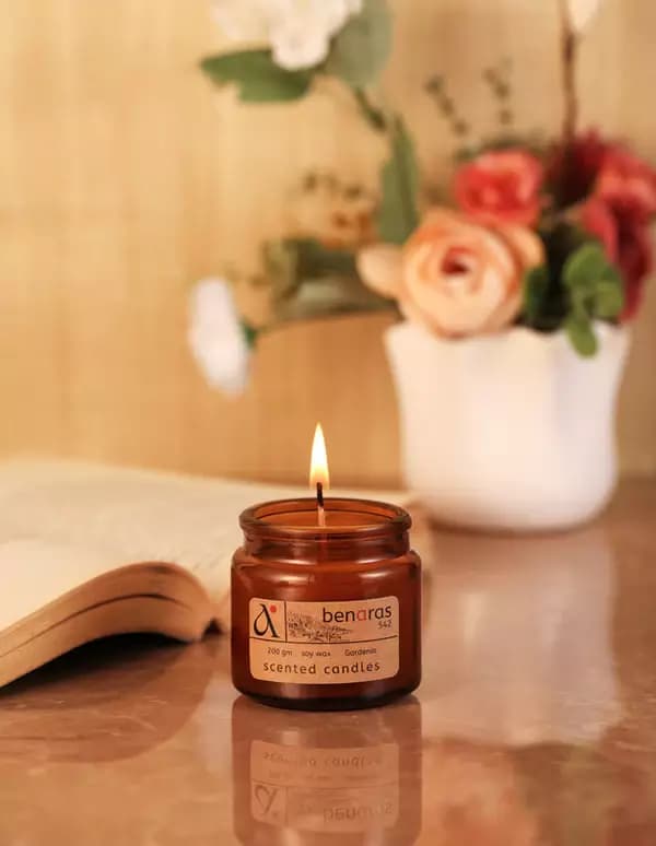 Atimoda Benaras Scented Candles Illuminate Your Space,200g-Main image