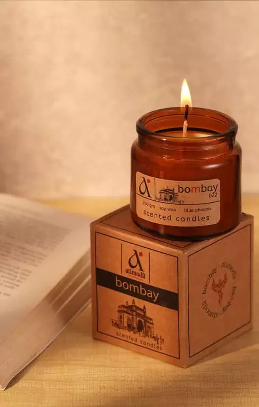 Atimoda Enchanting Aromas Bombay Scented Candles,200g-Main image