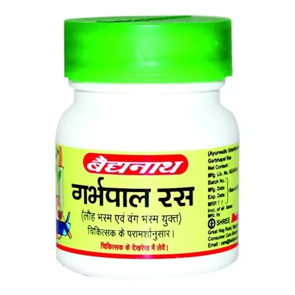 Baidyanath Garbhapal Ras Tab 80 g Main Image