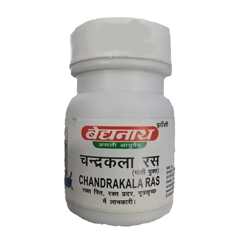 Baidyanath Jhansi Chandrakala Ras Tab 40 g Main Image