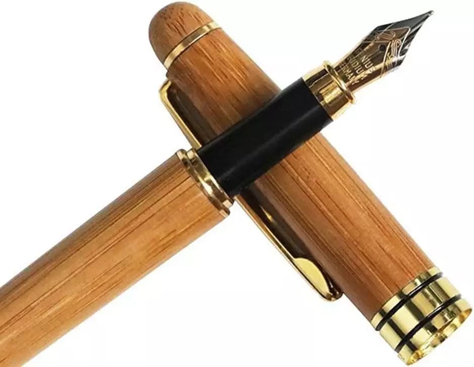 Bamboo Fountain Pen with case - Executive,35g-Main image