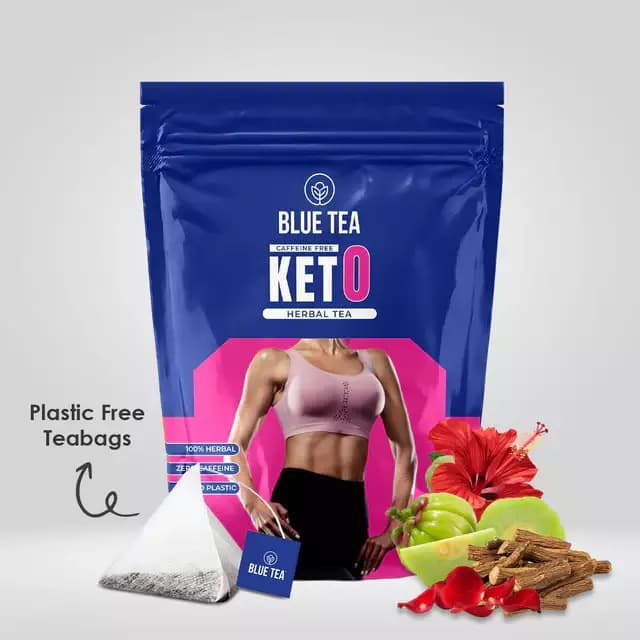 Blue Tea Keto Herbal Tea,75g-Main image