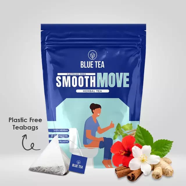 Blue Tea Smooth Move Herbal Tea,125g-Main image
