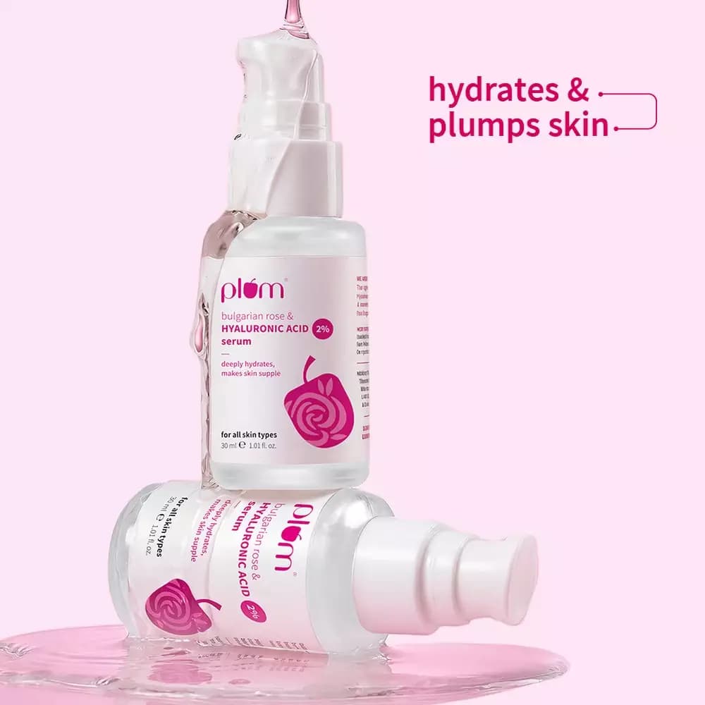 Bulgarian Rose & Hyaluronic Acid Serum For Dry Skin-Main Image