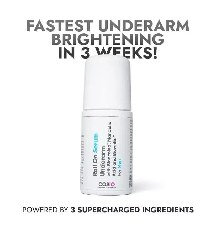 COSIQ Brightening Underarm Roll-On Serum- Men,40ml-Main image