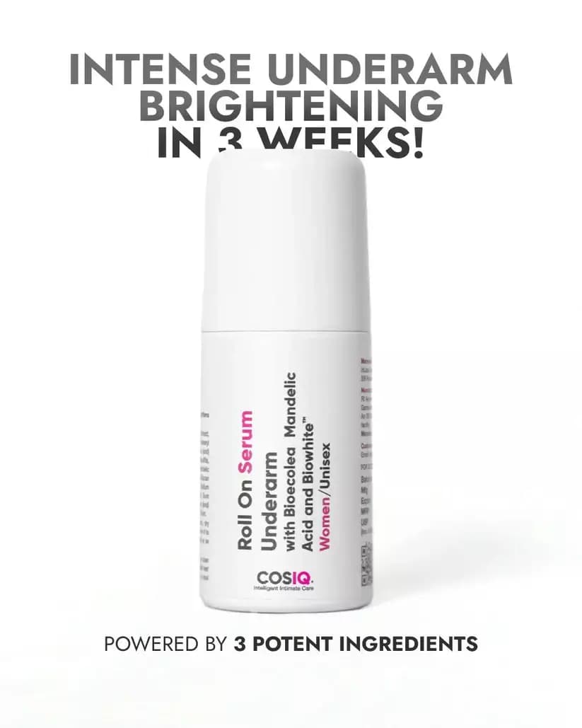 COSIQ Brightening Underarm Roll-On Serum- Women,40ml-Main image