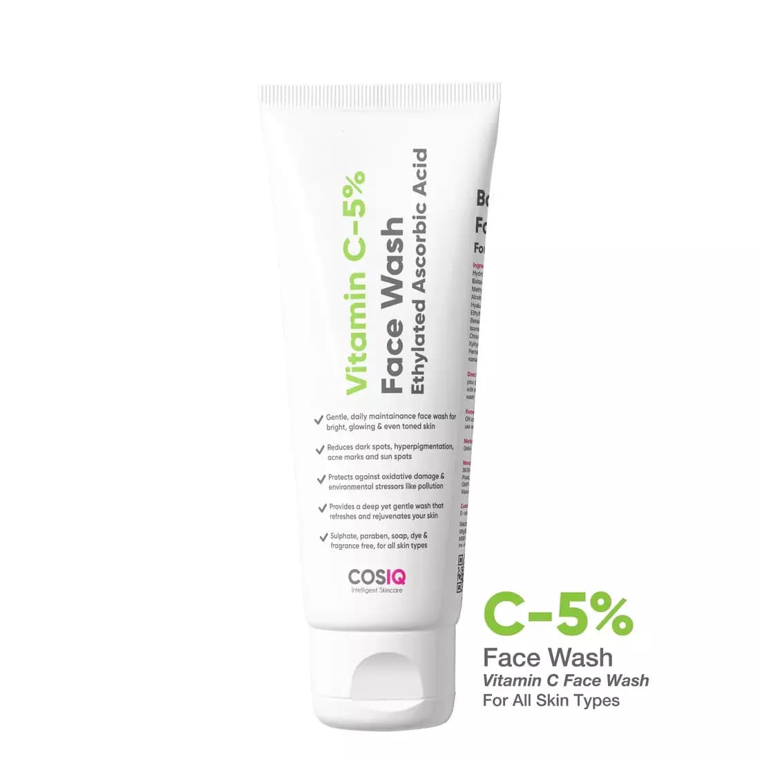 COSIQ Vitamin Brightening and Glow Face Wash-Main Image