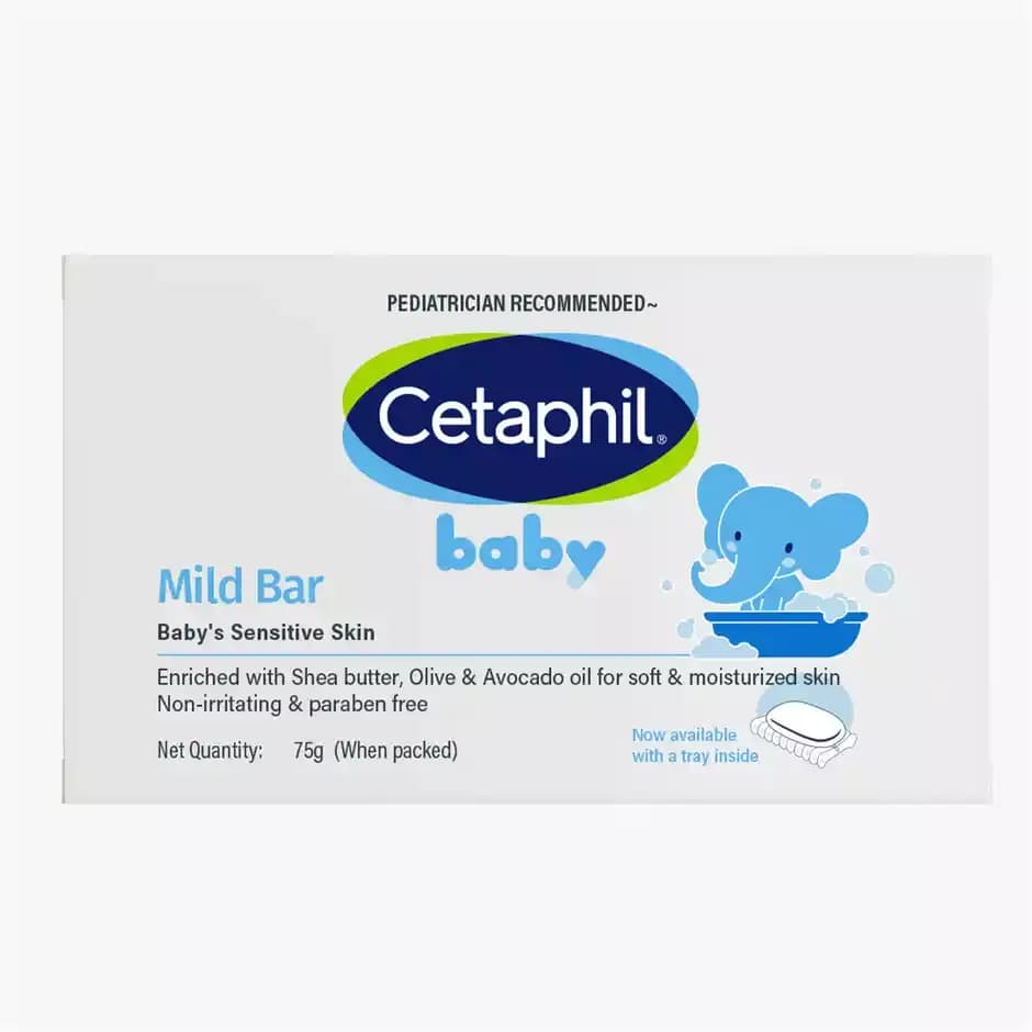 Cetaphil Baby Mild Bar, 75 g-Main Image