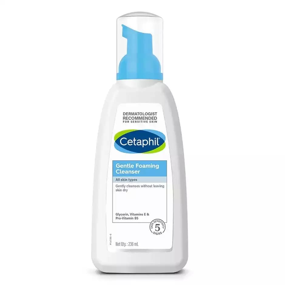 Cetaphil Gentle Foaming Cleanser, 236 ml-Main Image