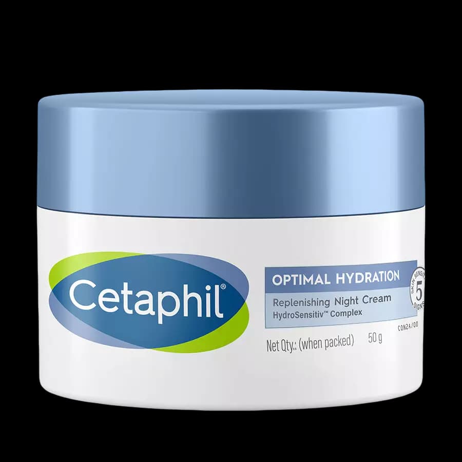 Cetaphil Optimal Hydration Replenishing Night Cream, 50 g-Main Image