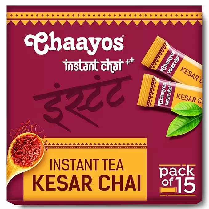 Chaayos Instant Tea Premix Kesar,390g-Main image