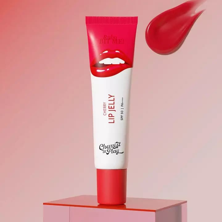 Chemist at Play Ceramides Kojic Acid Tinted Lip Balm, Cherry-Main Image