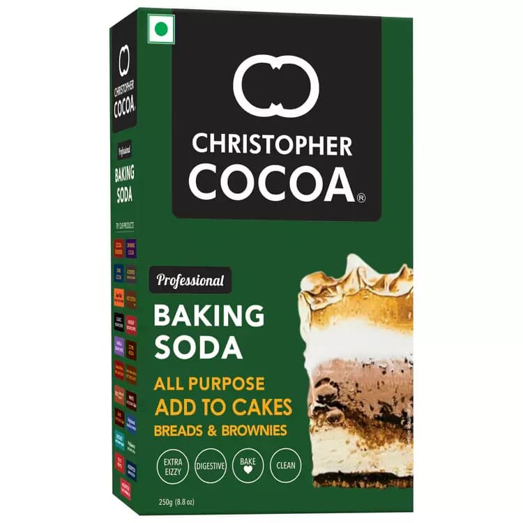 Colombian Brew Christopher Cocoa Baking Soda, 250g-Main image