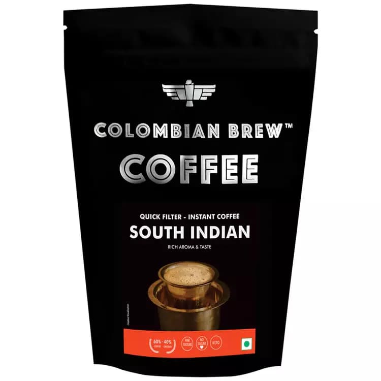 Colombian Brew South Indian Strong Instant Coffee, 1Kg-Main image
