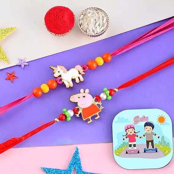 CraftVatika Magnet with Rakhi Gift Combo,100g-Main image