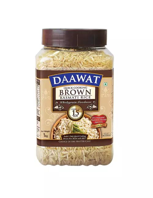 Daawat Brown Basmati Rice, 1Kg-Main image