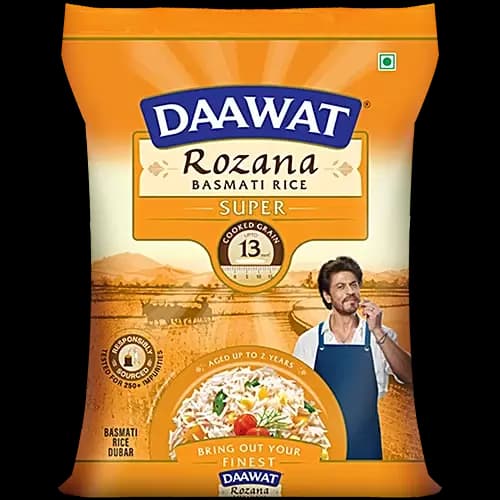 Daawat Rozana Super Basmati Rice, 1Kg-Main image