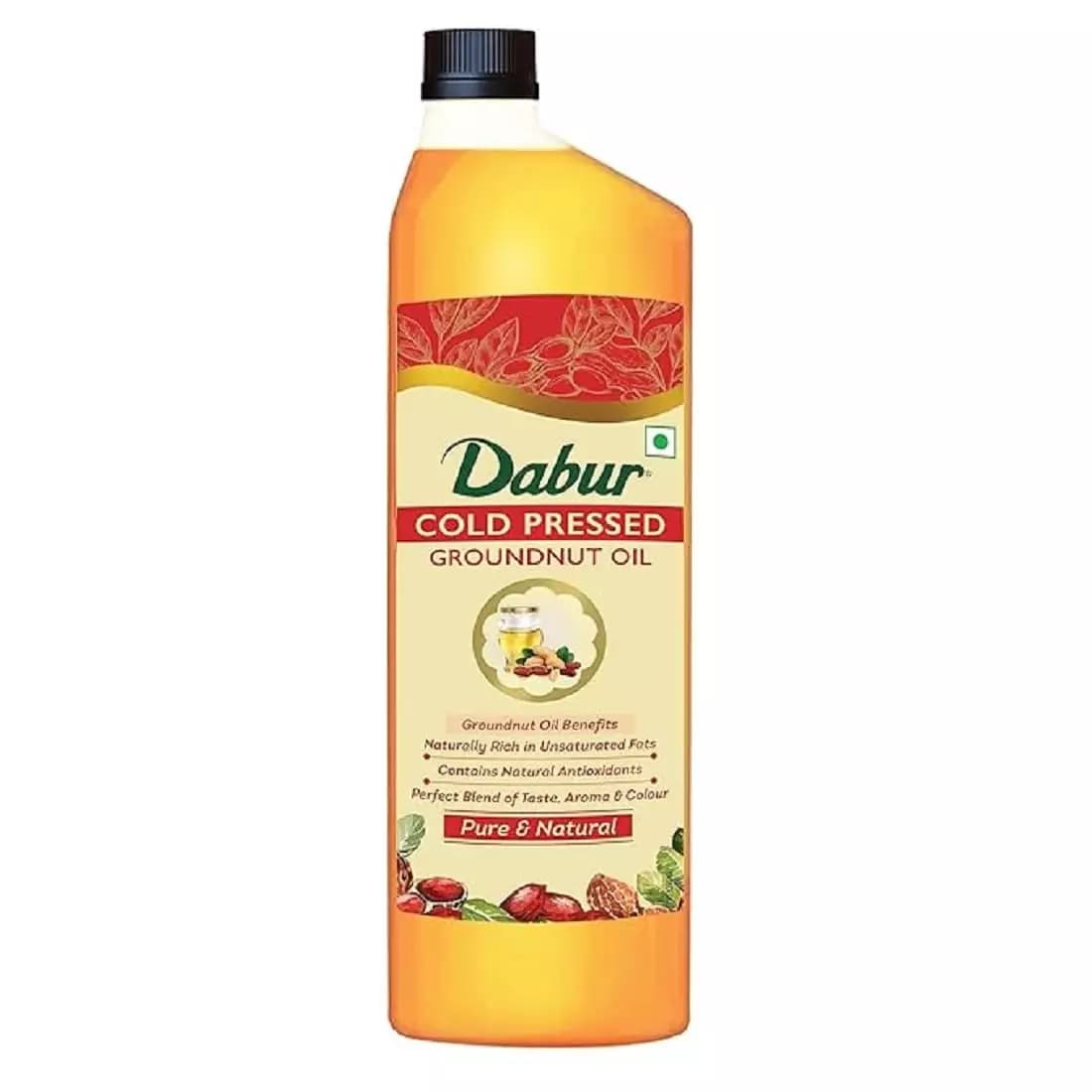 Dabur Cold Pressed Groundnut Oil, 1L-Main image