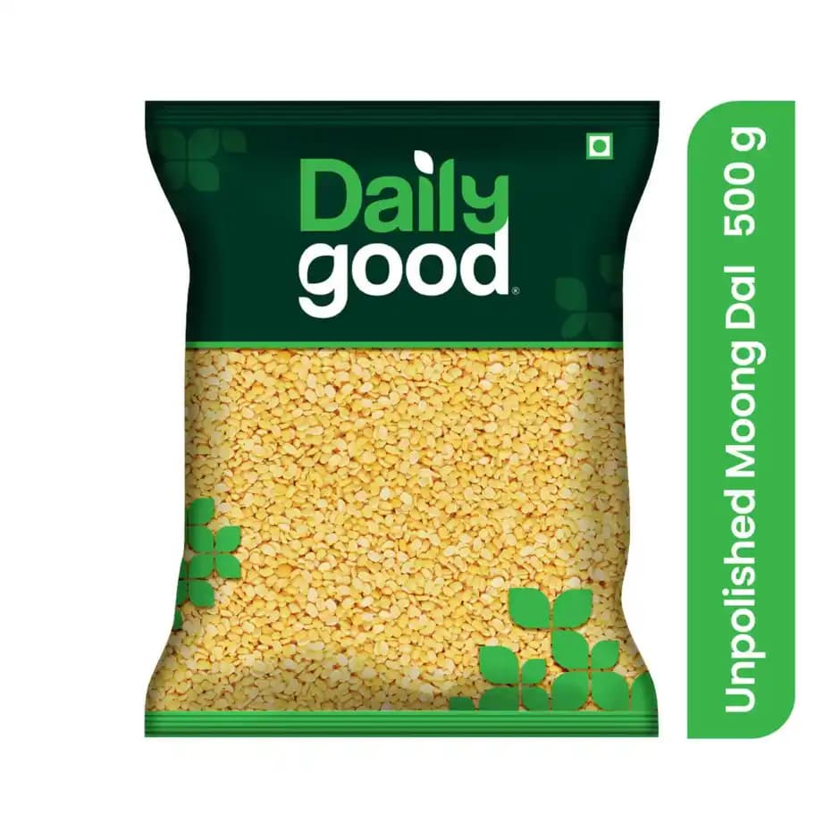 Daily Good Unpolished Moong Dal,500g-Main image