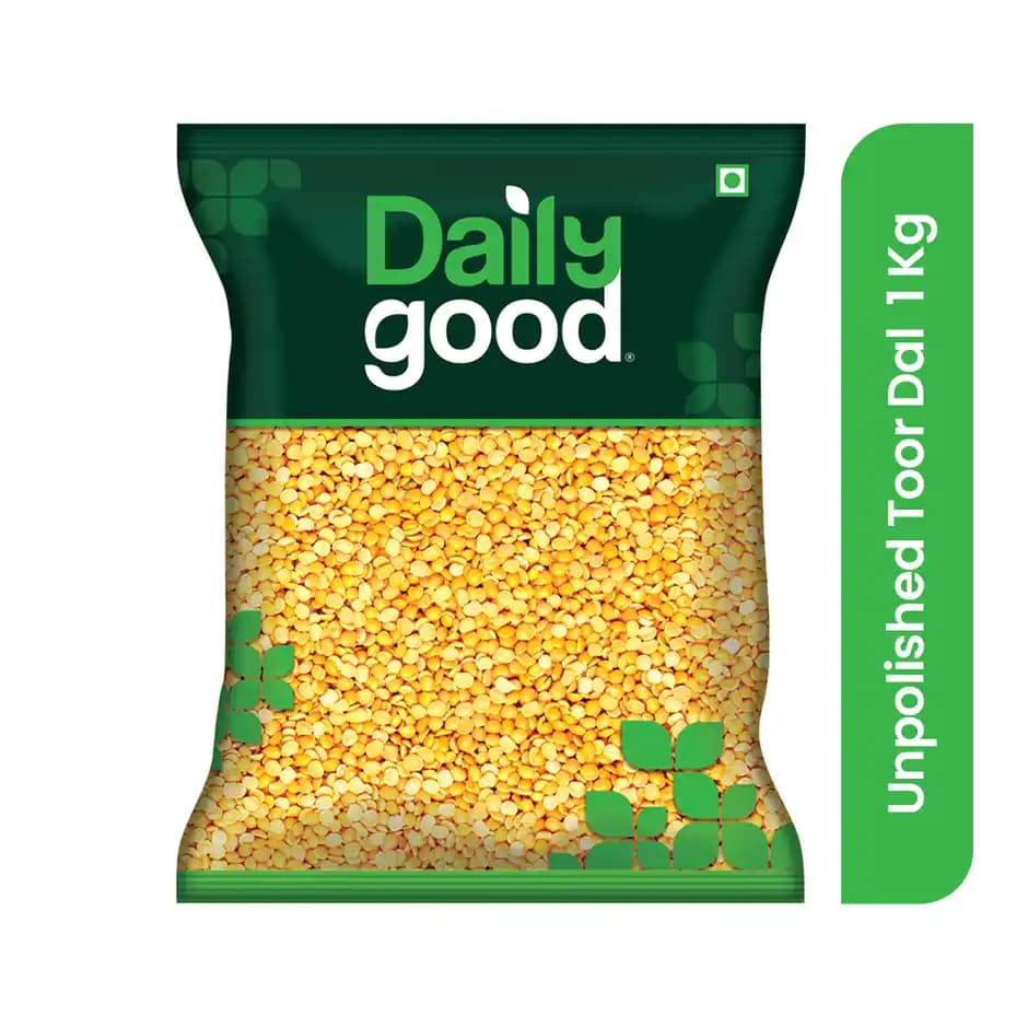 Daily Good Unpolished Toor,1kg-Main image