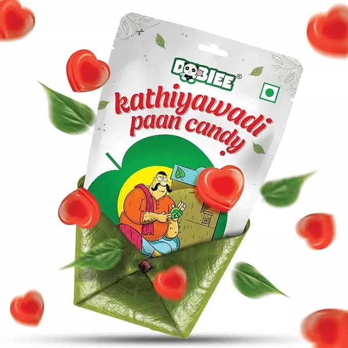 Dobiee Kathiyawadi Paan Flavoured Candy,100g-Main image