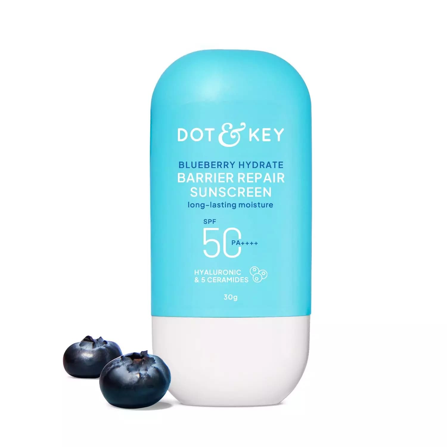 Dot & Key Blueberry Hydrate Barrier Repair Sunscreen, 30 g-Main Image
