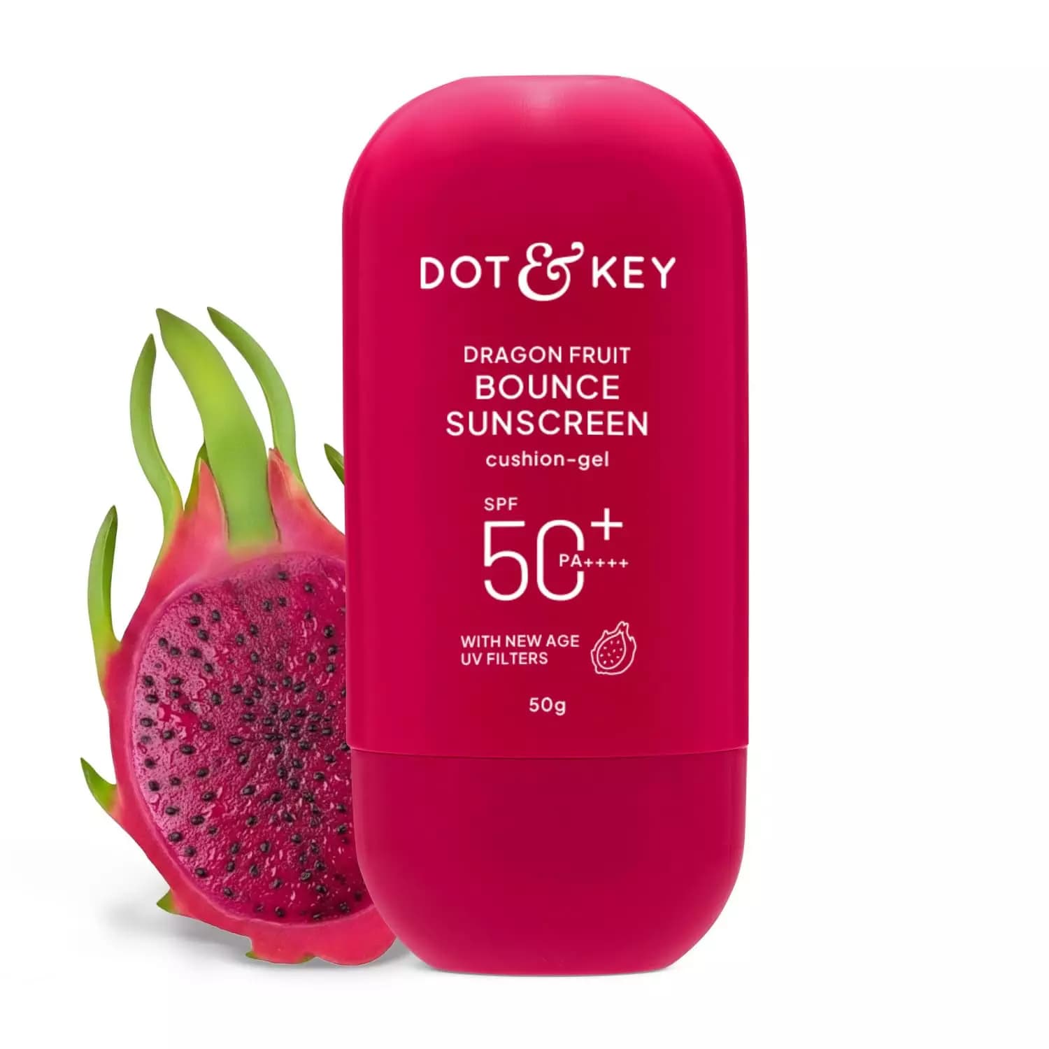 Dot & Key Dragon Fruit Bounce Sunscreen, 50 g-Main Image
