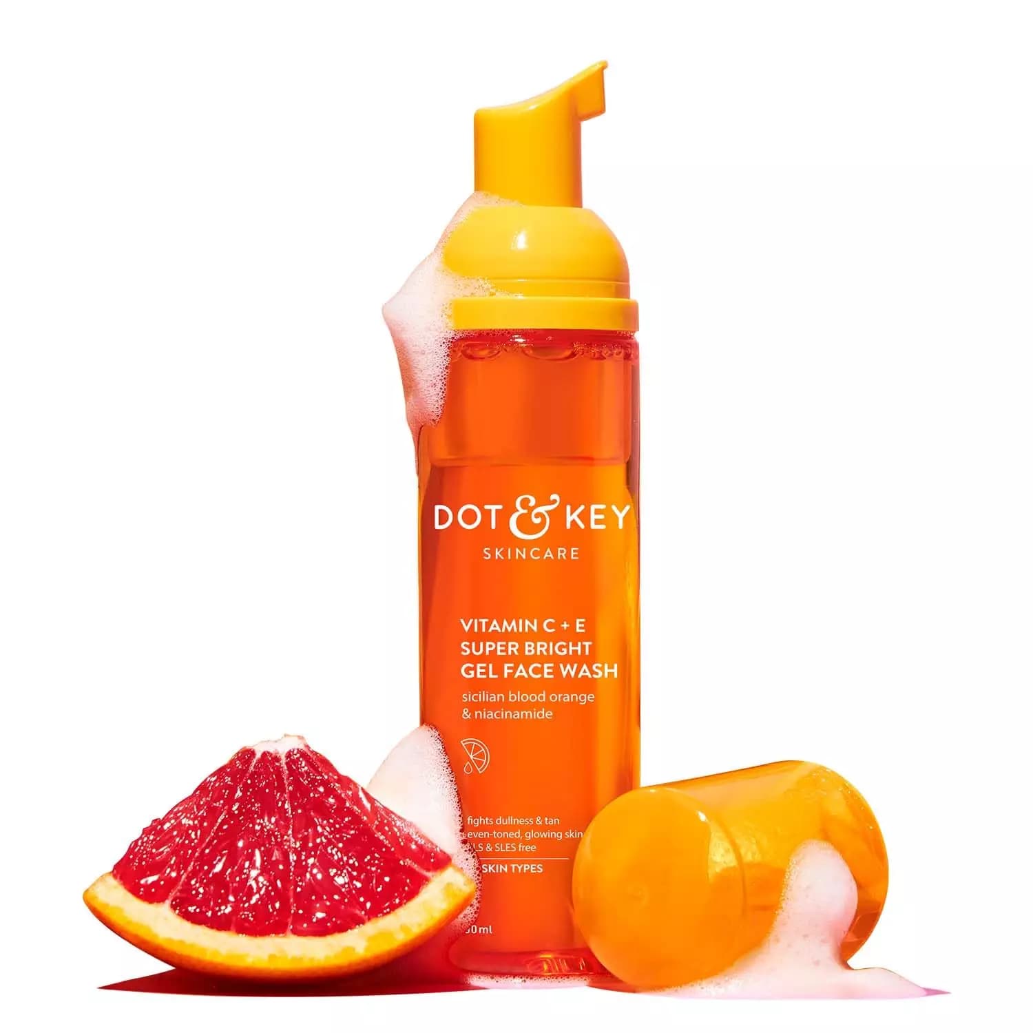 Dot & Key Vitamin C Foaming Face Wash, 80 ml-Main Image