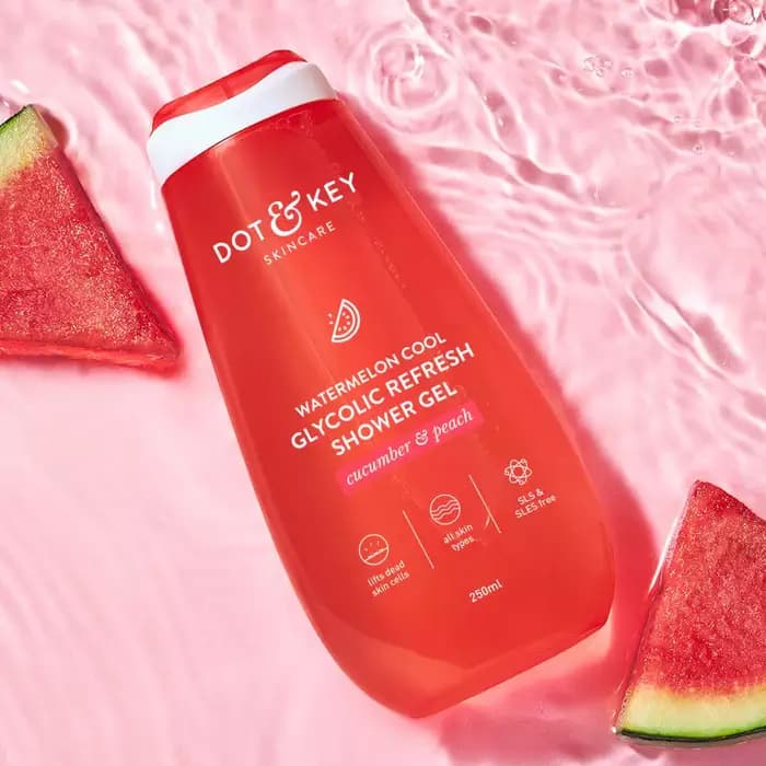 Dot & Key Watermelon Cooling Glycolic Acid Shower Gel, 250 ml-Main Image