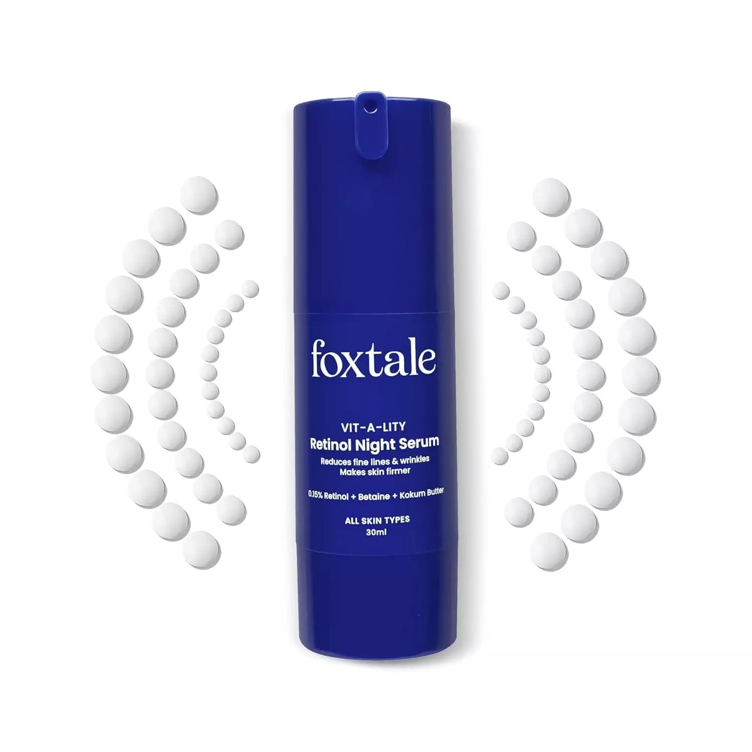 Foxtale Beginner-friendly Retinol Night Serum,30ml-Main image