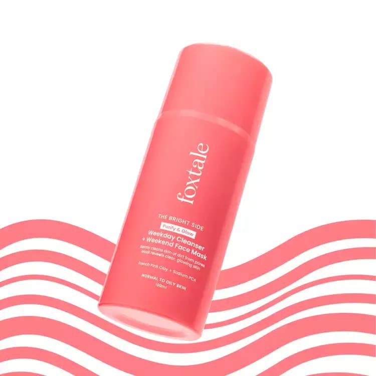 Foxtale Purify & Glow Cleanser Mask,100ml-Main image