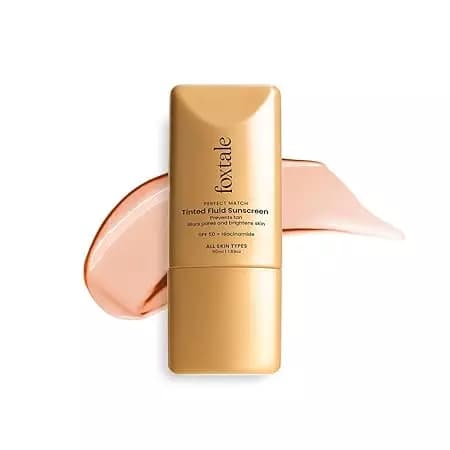 Foxtale SPF Tinted Fluid Sunscreen,50ml-Nude