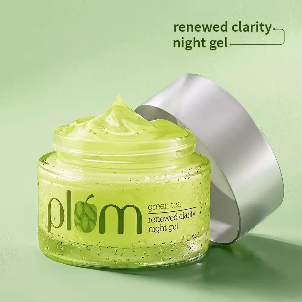 Green Tea Renewed Clarity Night Gel For Oily & Acne-Prone Skin-Main Image