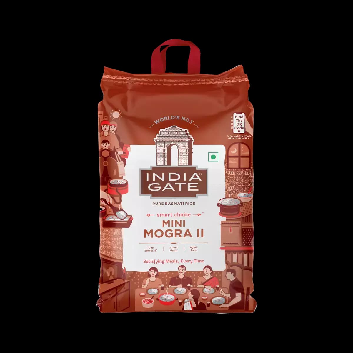 India Gate Mini Mogra II Basmati Rice, 10Kg-Main image