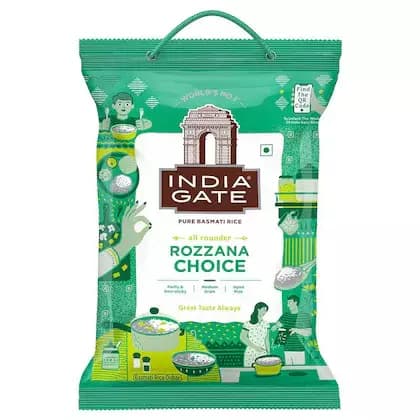 India Gate Rozzana Choice Basmati Rice, 5Kg-Main image