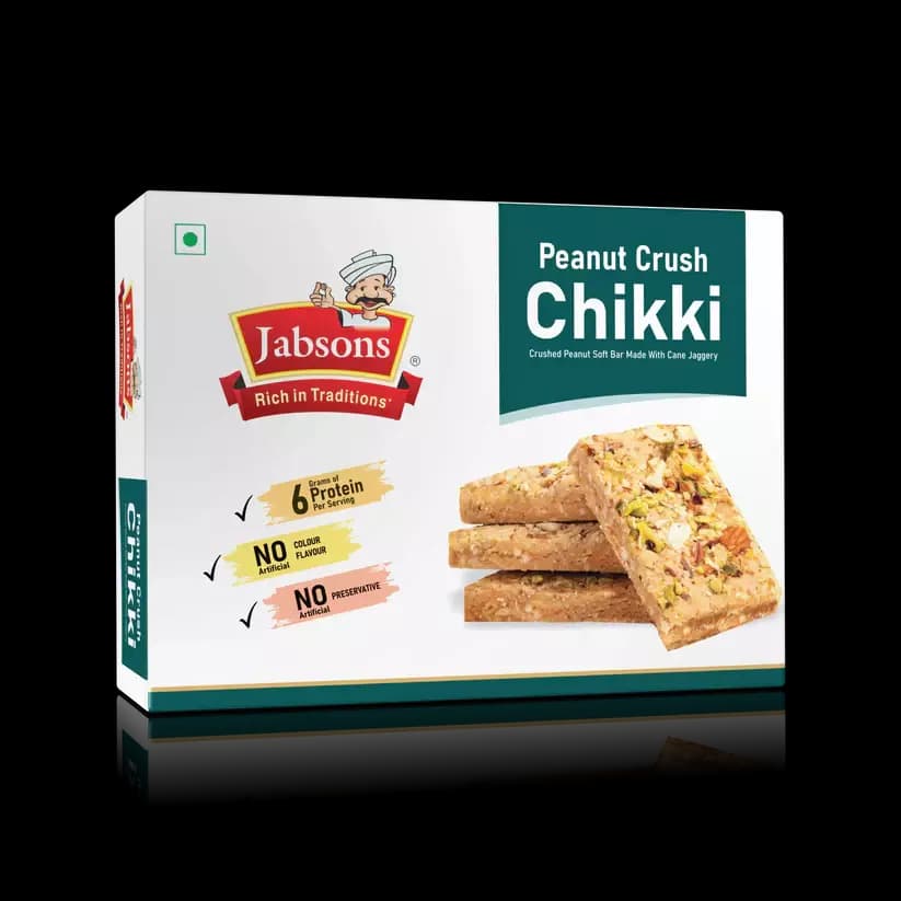 Jabsons Peanut Crush Chikki-Main image