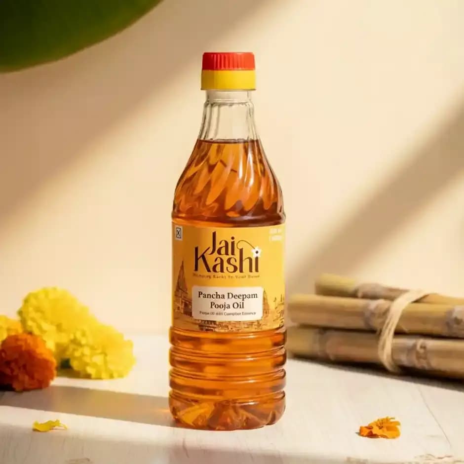 Jai Kashi Camphor Pooja Oil,450ml-Main image